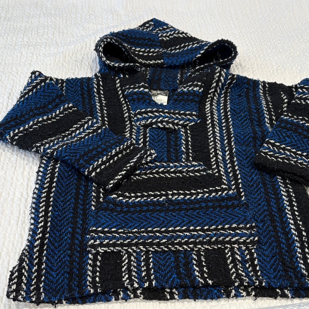 Baja Kids Mexican Striped Hoodie